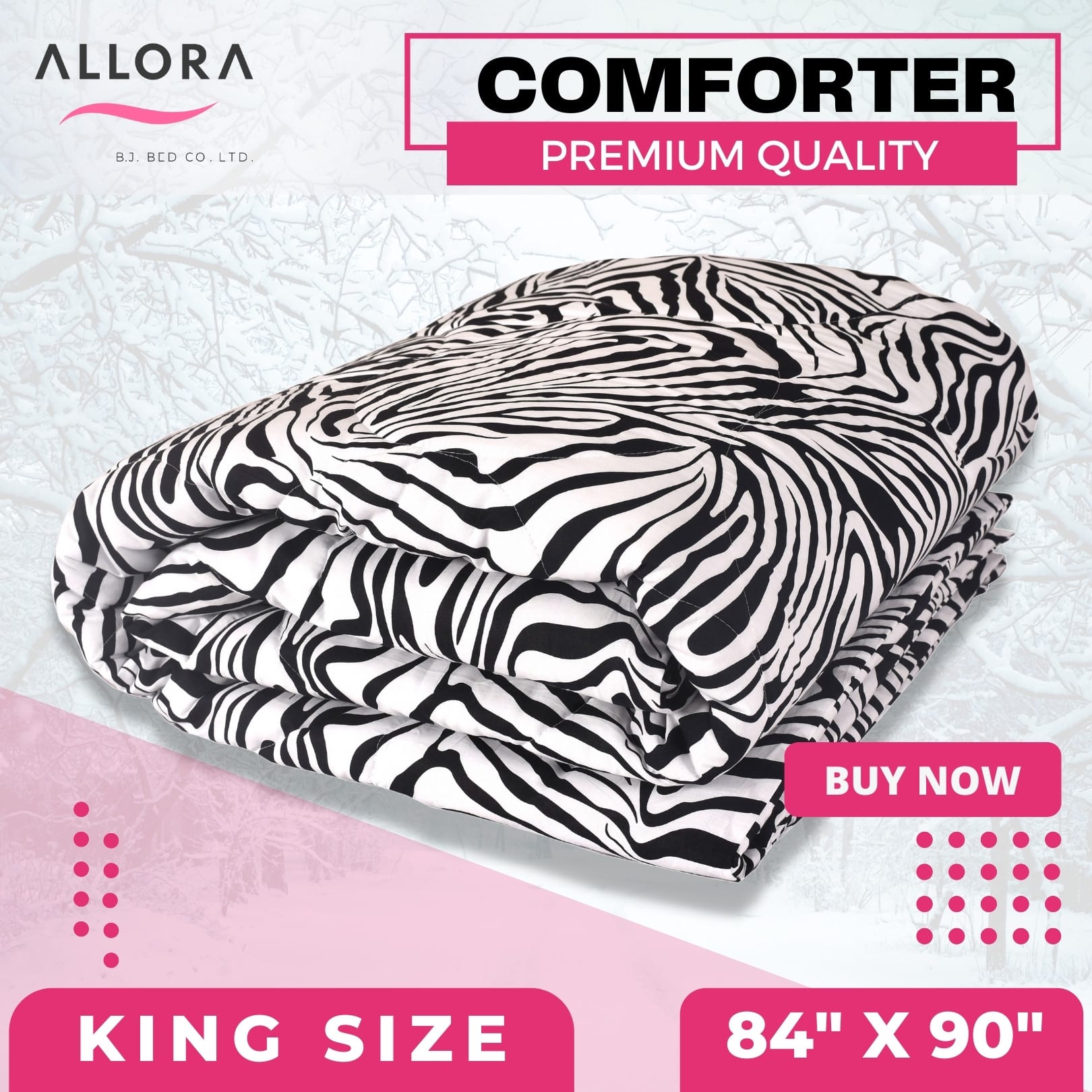 Zebra Print King Size Comforter Price In Bangladesh