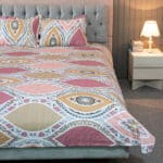 Printed Bedsheet - Brown