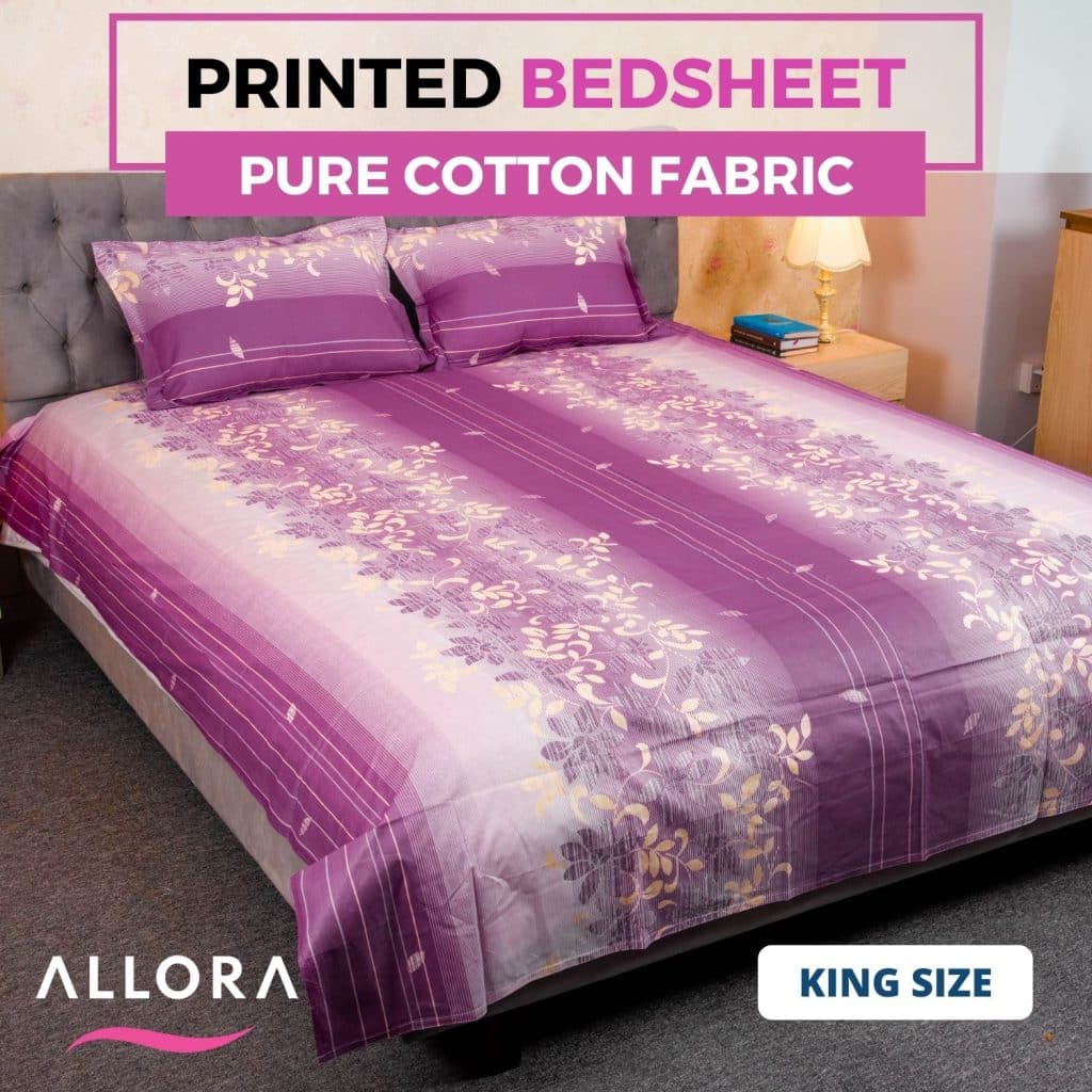 Printed Bed Sheet Price in Bangladesh ALLORA