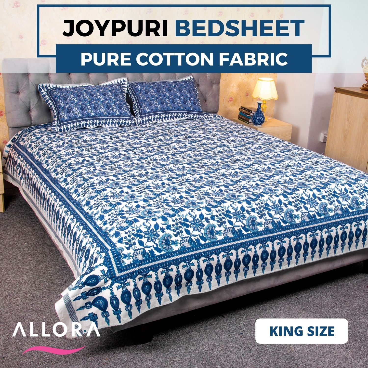 Printed Bed Sheet Price in Bangladesh ALLORA