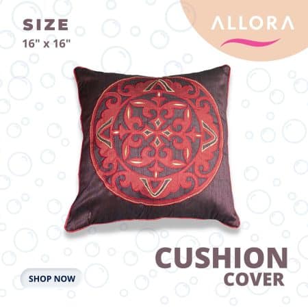 Maroon Cushion Cover