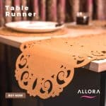 Table Runner Pale Orange