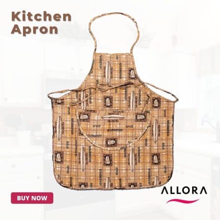 Brown Kitchen Apron