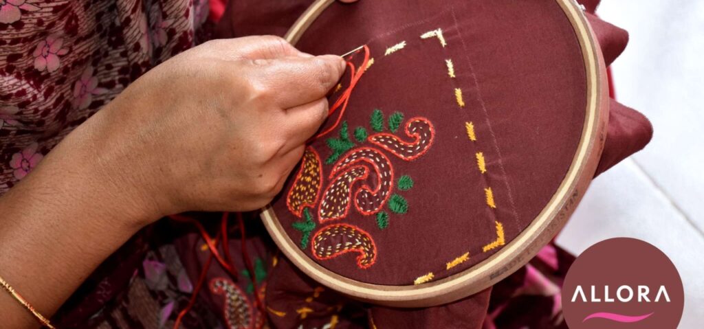Nakshi kantha hand made