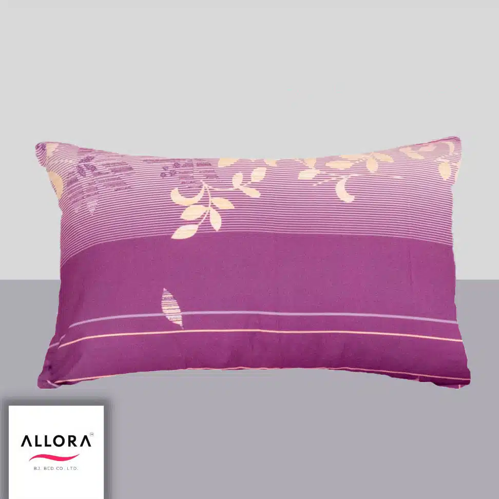 Head Pillow Case – Purple Print