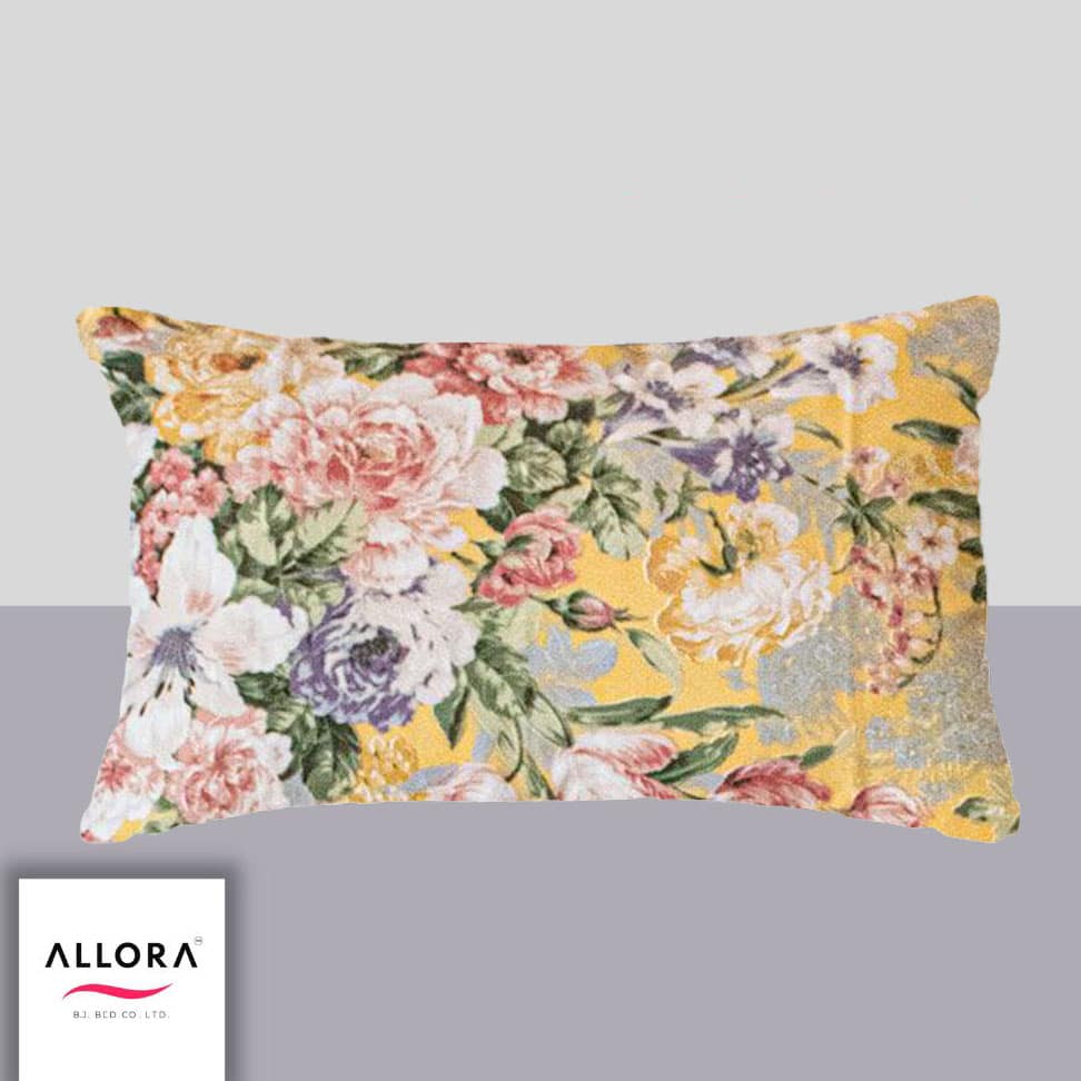 Head Pillow Cover – Monsoon – Yellow