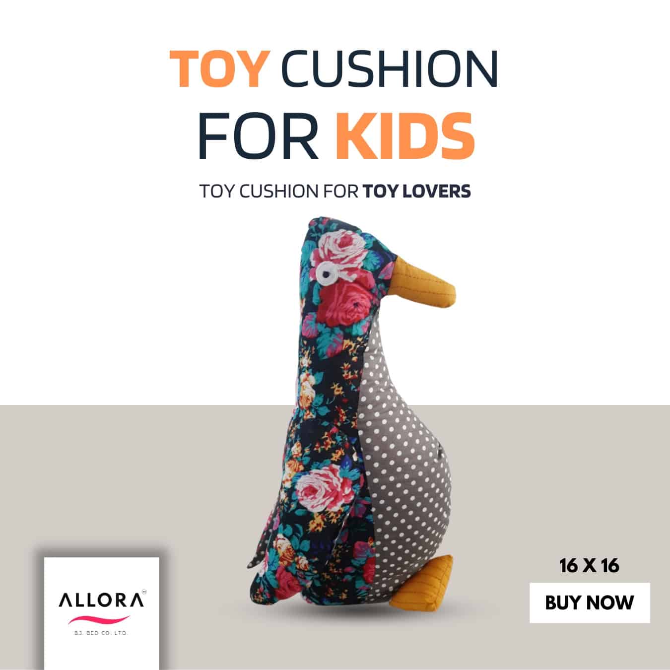 Toy Cushion – Penguin