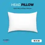 Microfiber Head Pillow (18"x26")