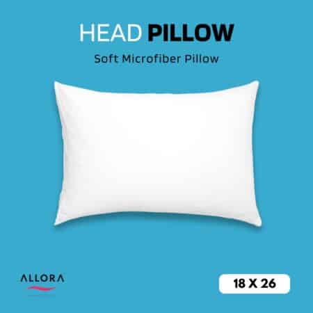 Microfiber Head Pillow (18"x26")