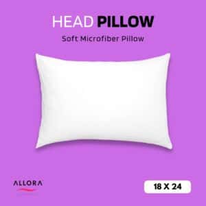 head pillow size 18 x 24