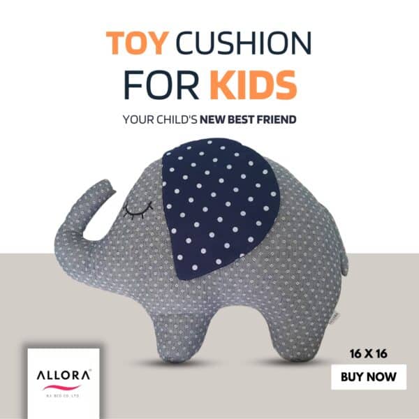 Toy Cushion - Elephant