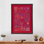 Nakshi Kantha Wall Hanging