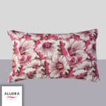 China Rose Head Pillow Case - Pink