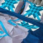 Multi Seasonal Quilt | Bed Cover - Blue Gray