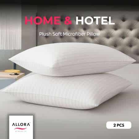 Home and hotel needs plus soft microfiber pillow