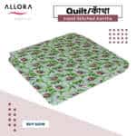 China Rose AC Kantha - Green