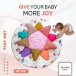 Toy Playmat For Kids 60" x 60"