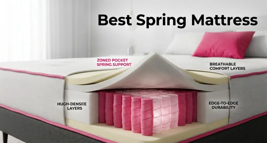 Buy the Best Spring Mattress in Bangladesh – Premium Comfort