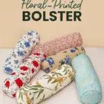 Assorted Bolster Pillow Cover - 5 Pcs Bundle