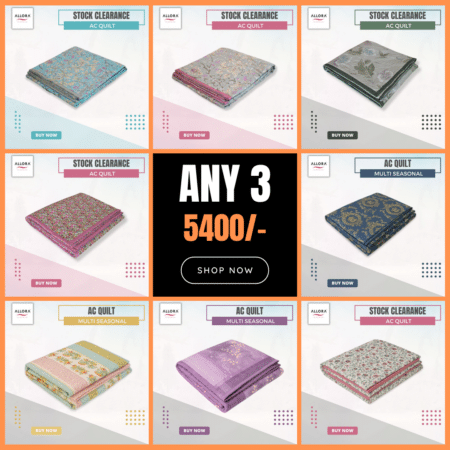 Buy Any 3 Multi Seasonal AC Quilt - Bundle Buy