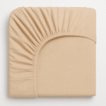 Allora Cotton Fitted Bed Sheet - Beige