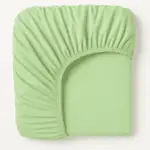 Allora Cotton Fitted Bed Sheet - Mint