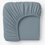 Allora Cotton Fitted Bed Sheet - Gray