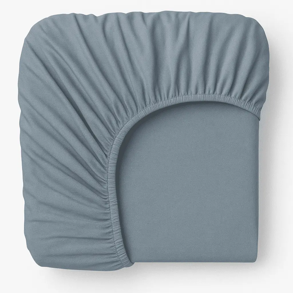 Allora Cotton Fitted Bed Sheet – Gray