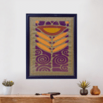 Chenille Work Wall Hanging