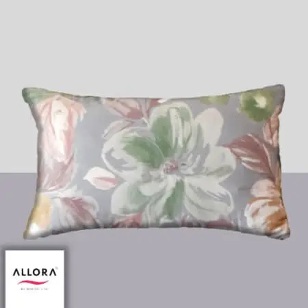 Watercolour - Head Pillow Cover - Grey