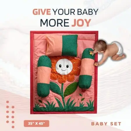 Baby Bedding Set - Sunflower