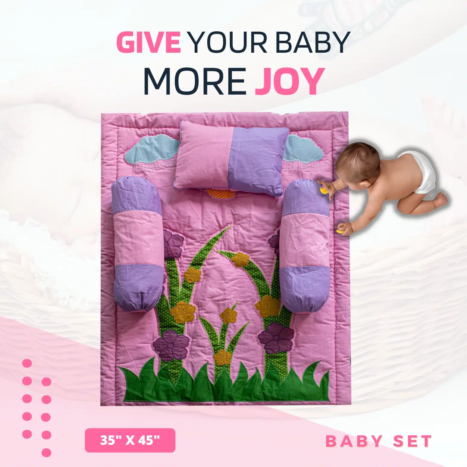 Baby Bedding Set – Grass