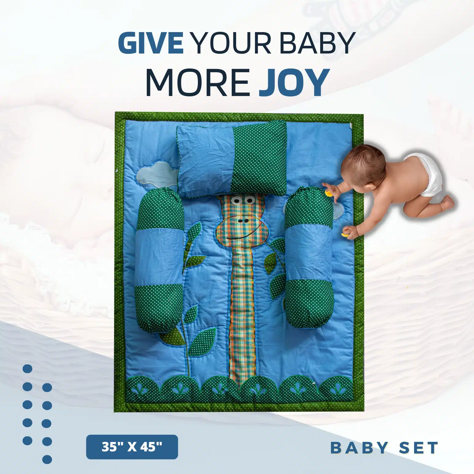 Baby Bedding Set – Giraffe