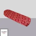Maroon Pattern - Side Pillow Cover