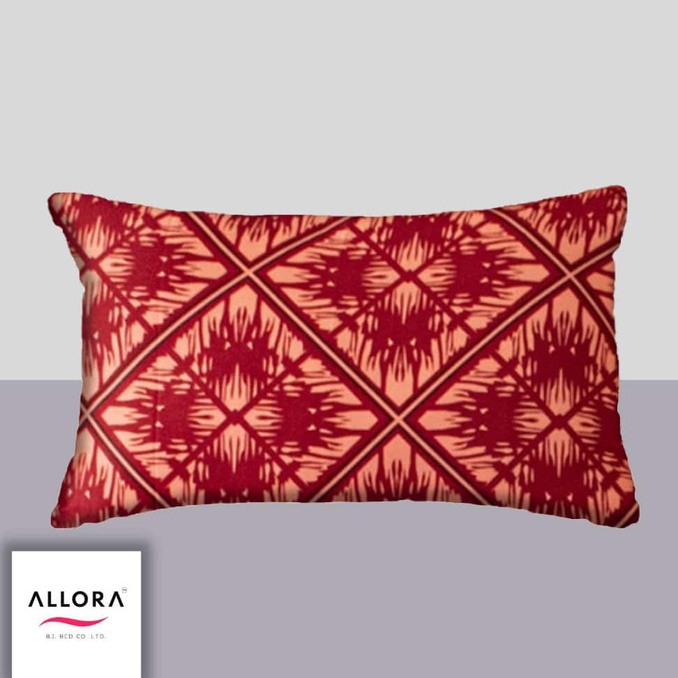 Maroon Pattern – Head Pillow Cover