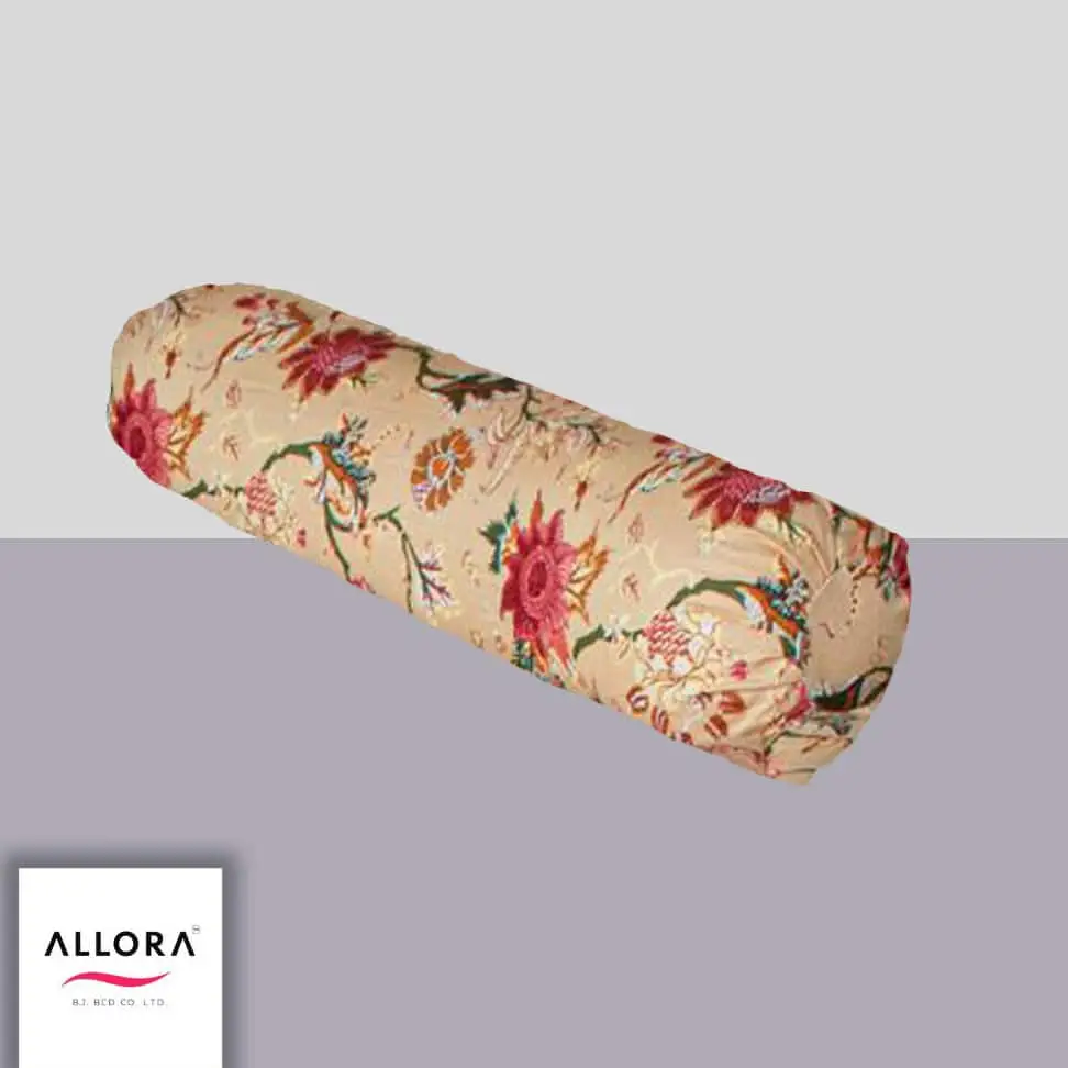 Floral Whisper Side Pillow Cover – Beige