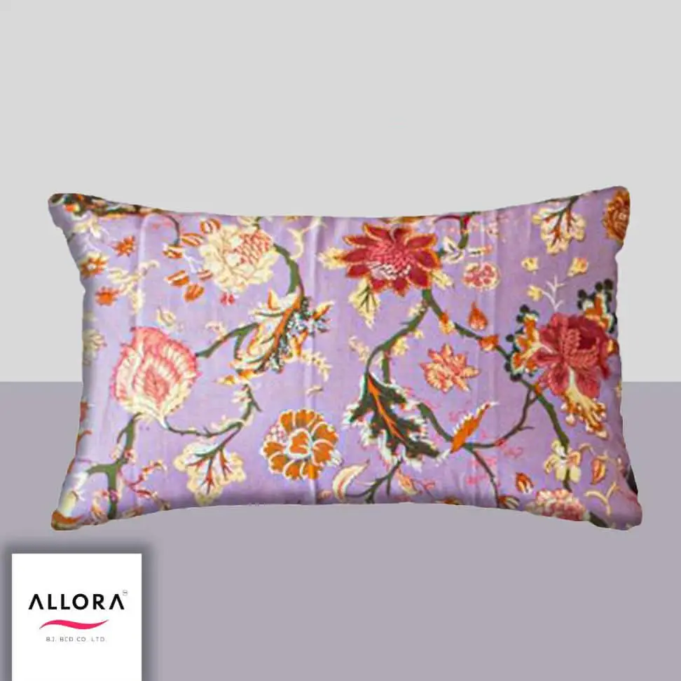Floral Whisper Head Pillow Cover – Lavender