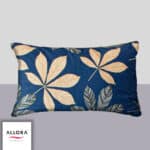 Leafscape Head Pillow Cover - Blue