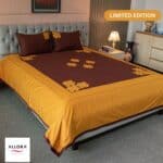 Amber Court Embroidered Bed Sheet