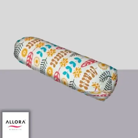 Leaf & Light  Side Pillow Cover - Yellow