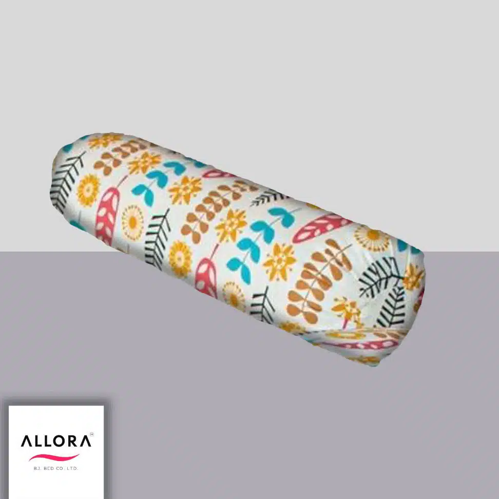 Leaf & Light  Side Pillow Cover – Yellow