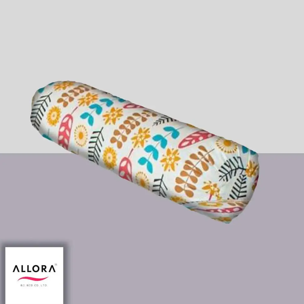 Leaf & Light  Side Pillow Cover – Yellow