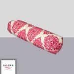 Regal Block Motif Side Pillow Cover - Magenta