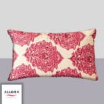 Regal Block Motif Head Pillow Cover - Magenta