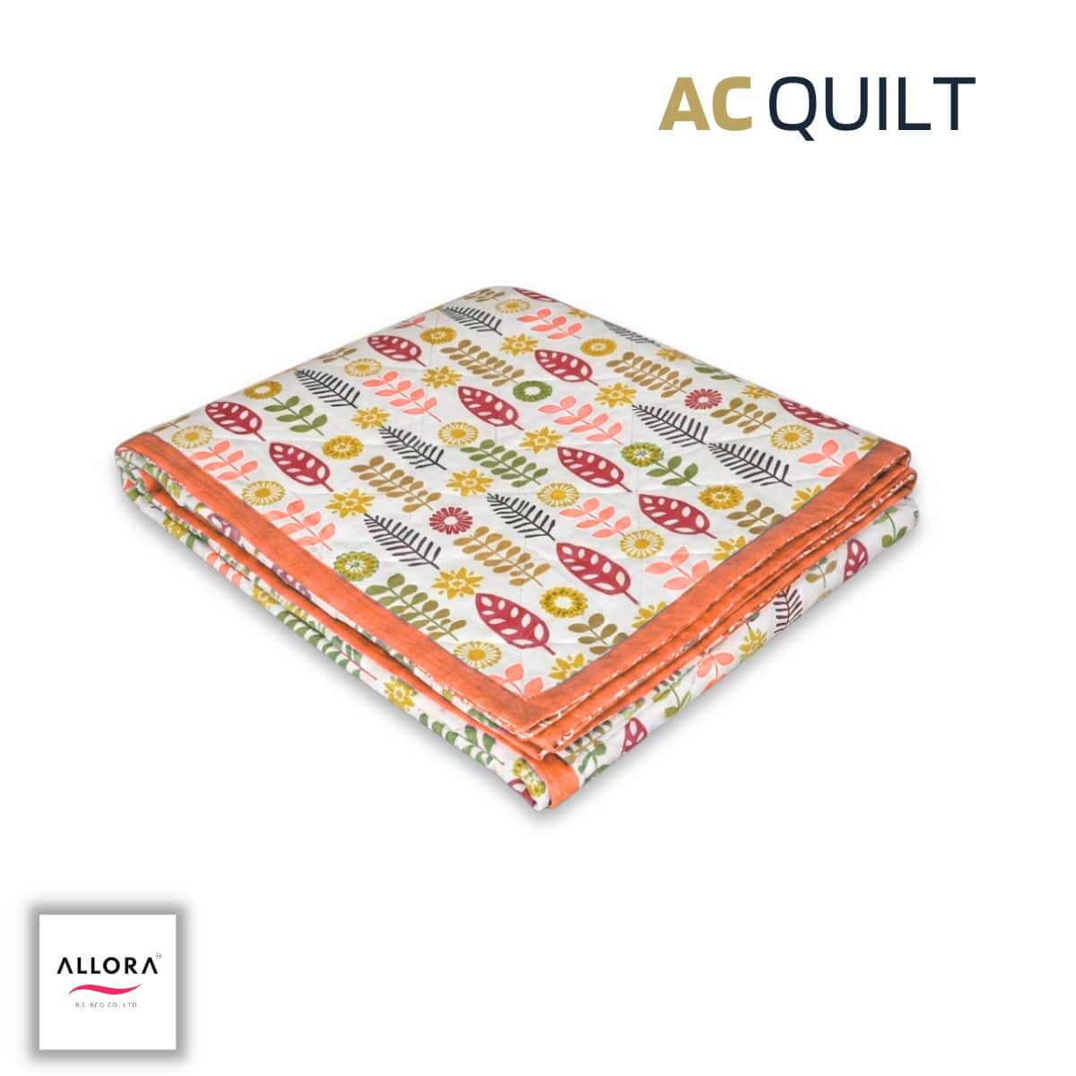Leaf & Light AC Quilt – Yellow