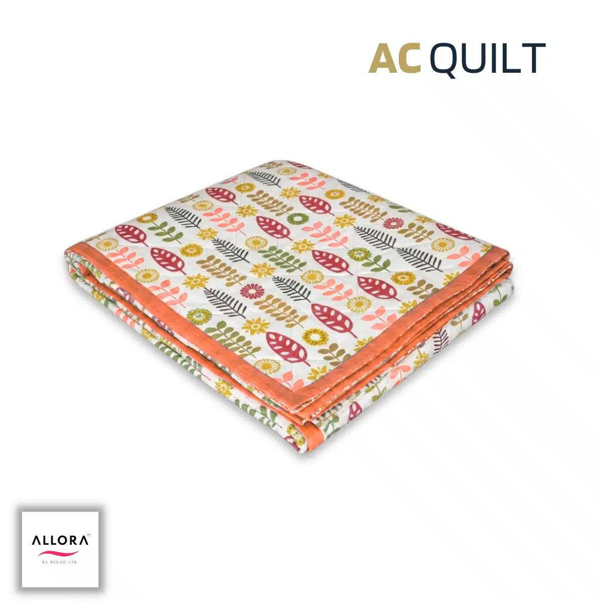 Leaf & Light AC Quilt – Yellow
