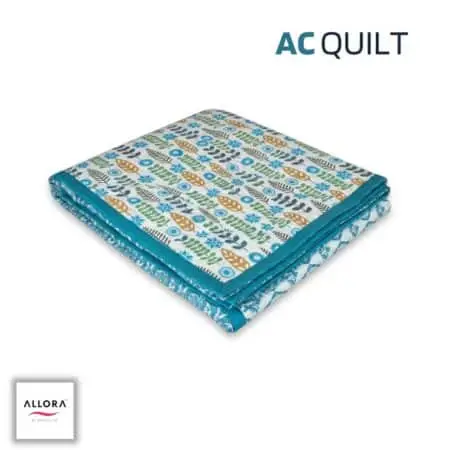 Leaf & Light AC Quilt – Mint