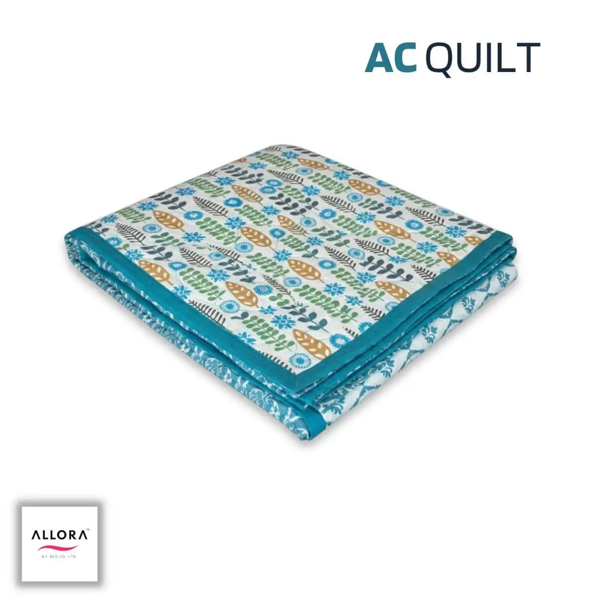 Leaf & Light AC Quilt – Mint