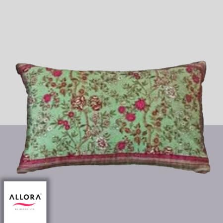 Head Pillow Cover - Bloom Garden - Green