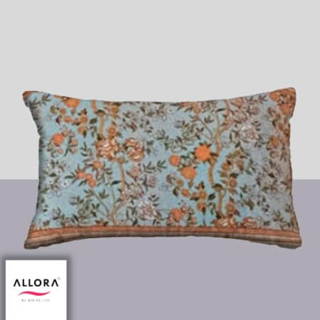 Head Pillow Cover - Bloom Garden - Cloudy Blue